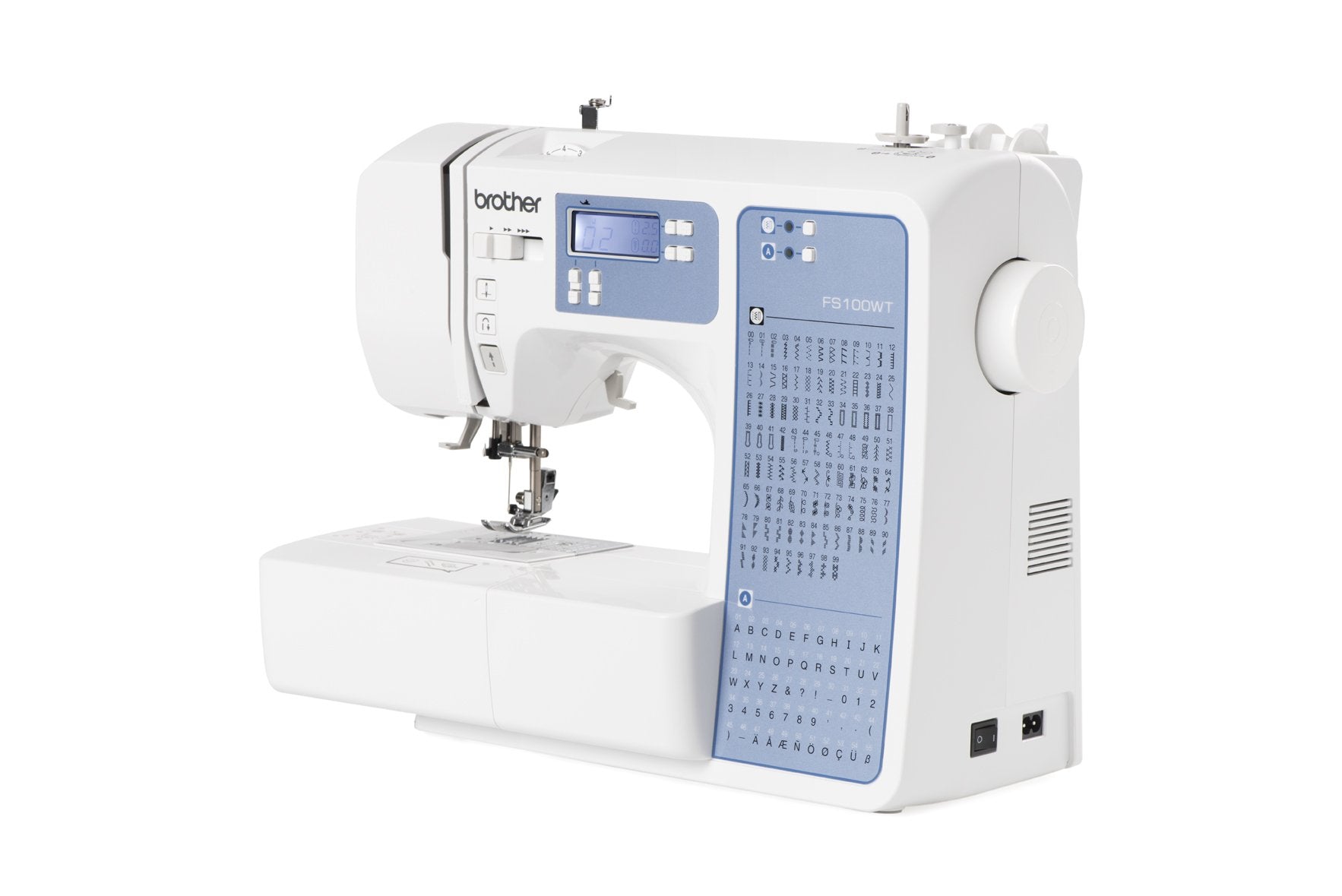 Brother FS100WT Free Motion Embroidery/Sewing and Quilting Machine, 51x32x45, White