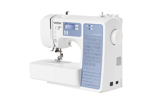 Brother FS100WT Free Motion Embroidery/Sewing and Quilting Machine, 51x32x45, White