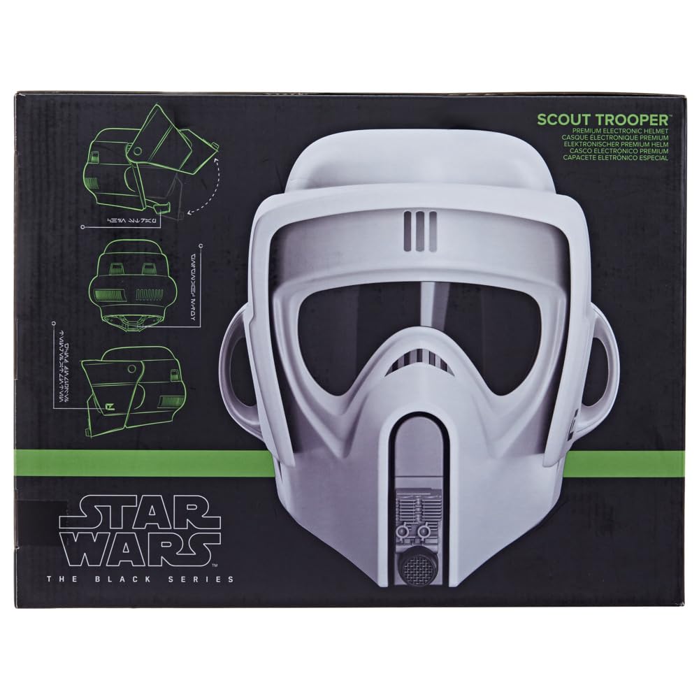 Star Wars The Black Series 332nd Ahsoka’s Clone Trooper Premium Electronic Helmet, The Clone Wars Adult Roleplay Item