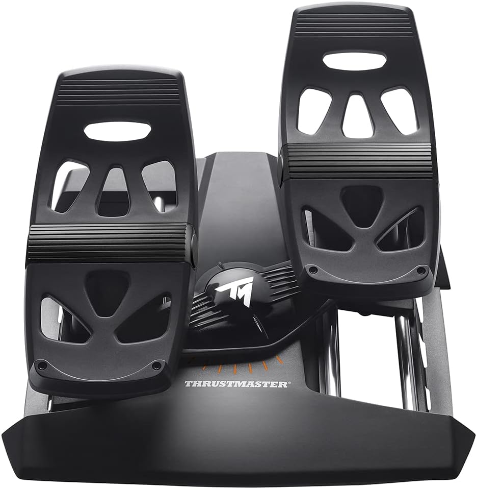 Thrustmaster TFRP T. Flight Rudder Pedals - Precise Rudder Control with S.M.A.R.T Technology for PC and PlayStation