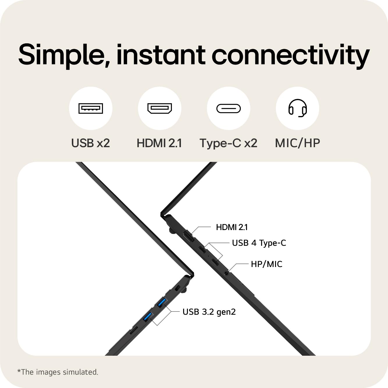 LG gram 16Z90TL - 16 Inch 2.5K IPS Ultra-Lightweight Laptop, Intel Core Ultra 7 256V 47TOPS NPU - EVO Edition, 16GB RAM, 1TB SSD, Windows 11 Home, gram Hybrid AI, Copilot+ PC, Black (2025)