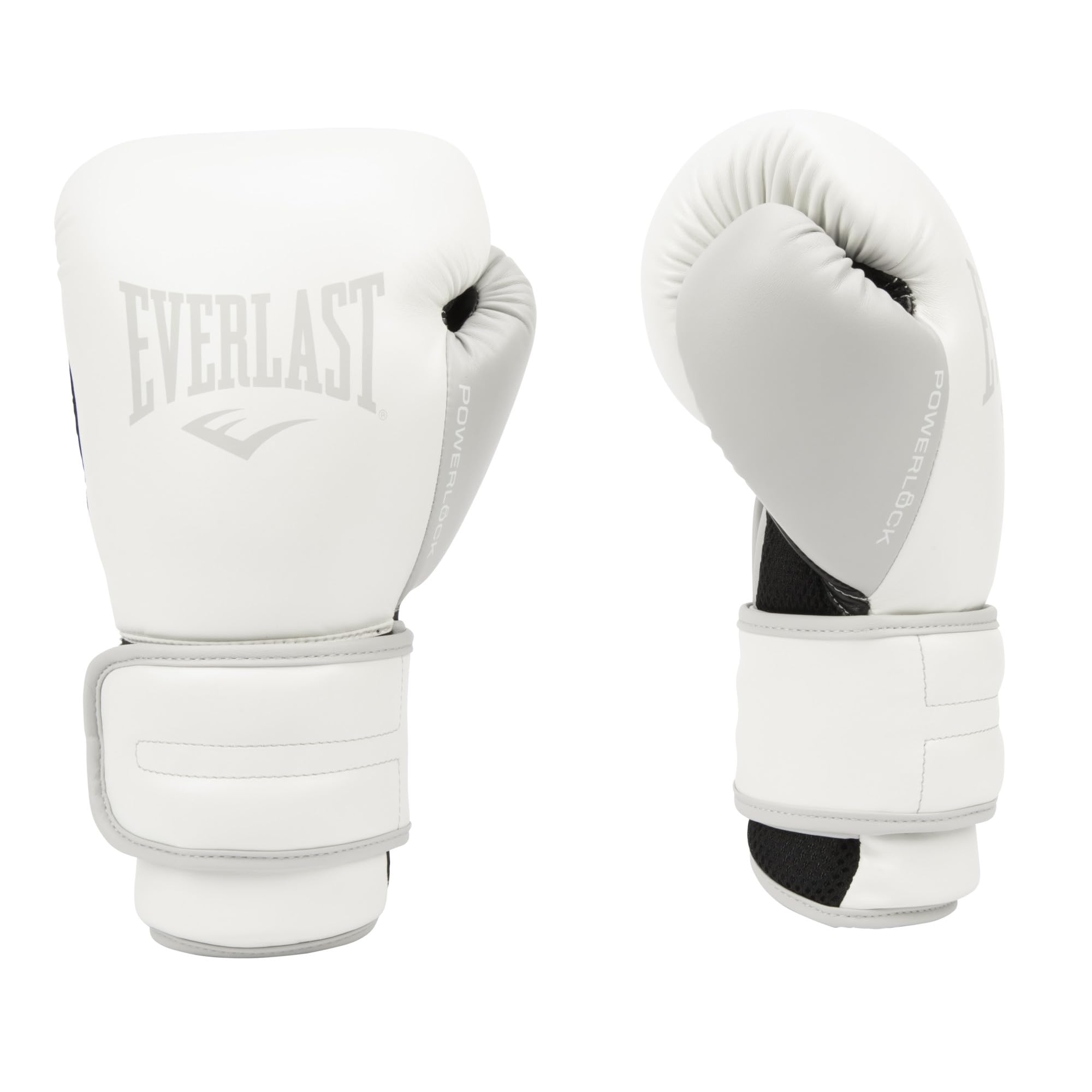 EVERLAST Powerlock 2R Training Gloves - White - 12oz
