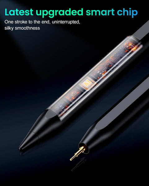 Variglas Pencil for iPad - 2018-2025 15 Minutes Fast Charging, Palm Rejection,Tilt Sensitivity, Stylus Pen Compatible with iPad Pro 11"/12.9"/13", 11/10/9/8/7/6th Gen, Air 3-6, Mini 5/6