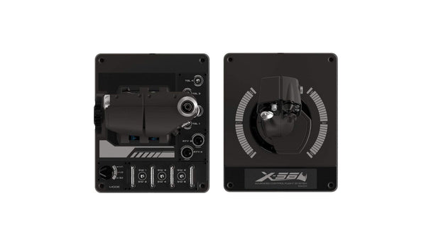 Logitech G X56 H.O.T.A.S Throttle and Joystick Flight Simulator Game Controller, 6 Dregrees of Freedom, 4 Spring Options, +189 Programmable Controls, RGB Lighting, 2x USB, PC - Black