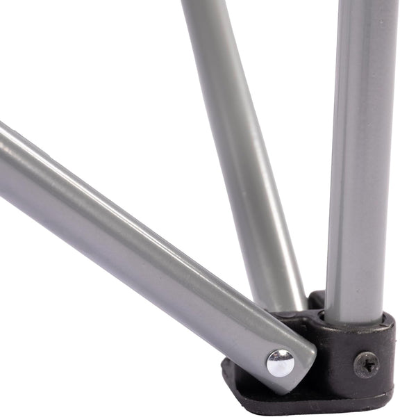 Vango Lunar Moon Chair for Adults (Amazon Exclusive), Extra Spacious, Folding Camping Chair, Heavy Duty Frame, Padded Saucer Shape for Garden, Fishing, Festivals