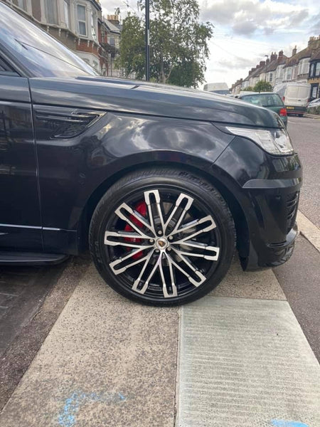 Rimblades Original Black Alloy Wheel Protectors - DIY | 9 Colours Available | Universal Fit for All Wheels | Durable Rim Guards | Car Wheel Scratch Protection | Rim Protection