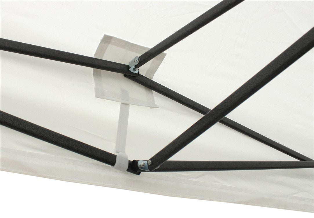 All Seasons Gazebos 3x4.5 Fully Waterproof Pop up Gazebo With Accessories - Metallic Grey