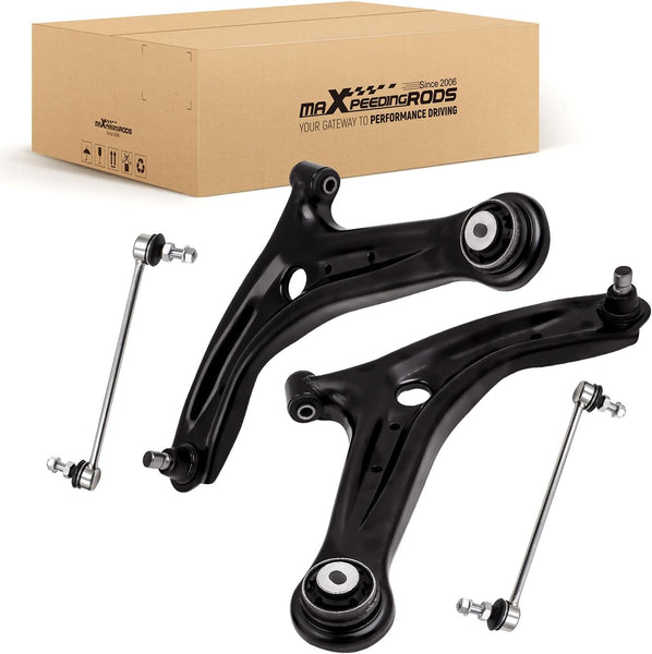 maXpeedingrods Front Lower Suspension Control Arms Wishbones for Fiesta MK6 MK7 2008-on