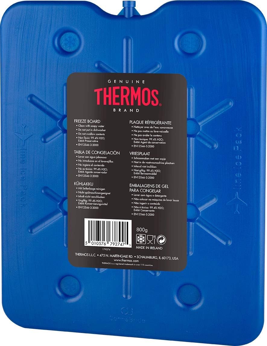 Thermos Freeze Boards, 1 x 800 g/2 x 400 g, Pack of 3, Blue