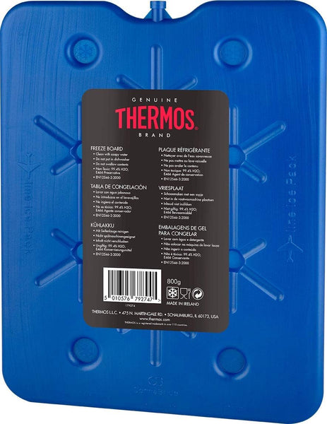 Thermos Freeze Boards, 1 x 800 g/2 x 400 g, Pack of 3, Blue