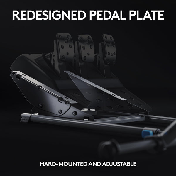 Logitech G29 Driving Force Racing Wheel and Floor Pedals, Real Force Feedback, Stainless Steel Paddle Shifters, Leather Steering Wheel Cover for PS5, PS4, PC, Mac, Black