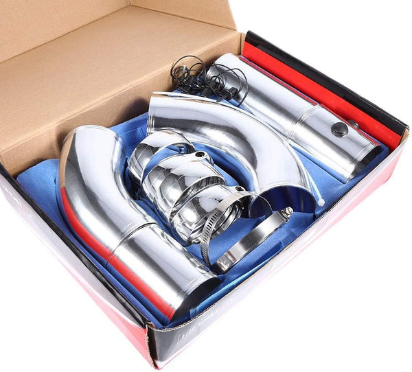 Induction Kit, High Flow Induction Kit Aluminium Alloy Sturdy for Cars for Most Vehicles