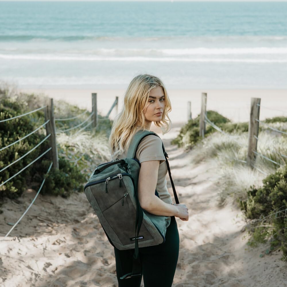 Cabin Max Manhattan 20L Underseat Backpack - 40x20x25 for Ryanair Cabin Bag with Padded Tech Pocket, Lockable Compartment & Versatile Straps - Stylish Travel Companion for Airlines