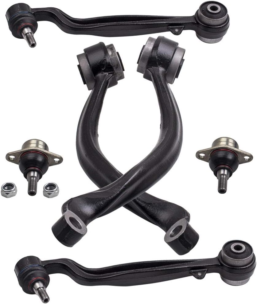 maXpeedingrods Front Upper & Lower Suspension Track Control Arm Kit With Ball Joints For Range-Rover L322 2002-2012