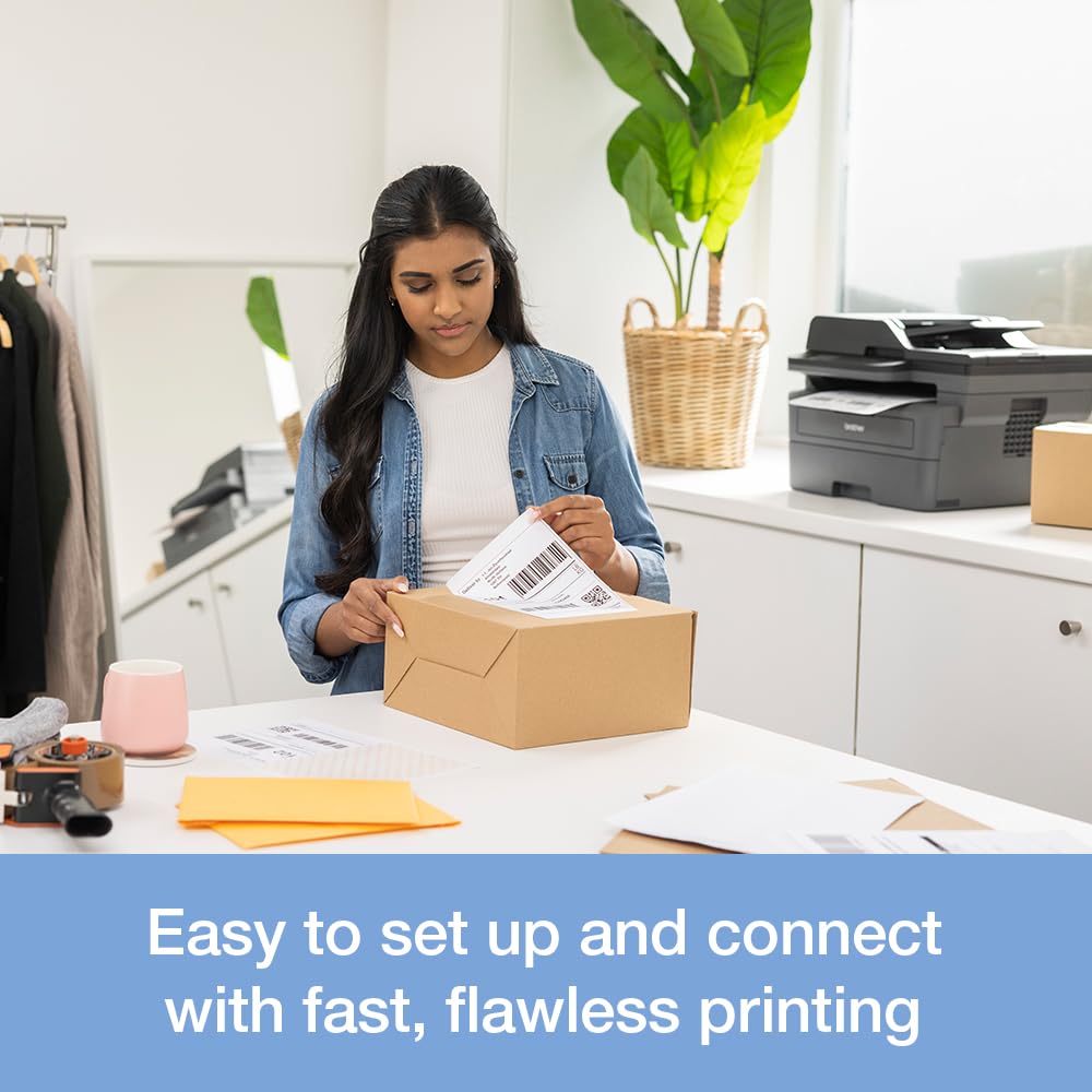 Brother DCP-L2620DW 3-in-1 Mono Laser Printer |Print, copy & scan|Automatic 2-sided print |A4|UK Plug