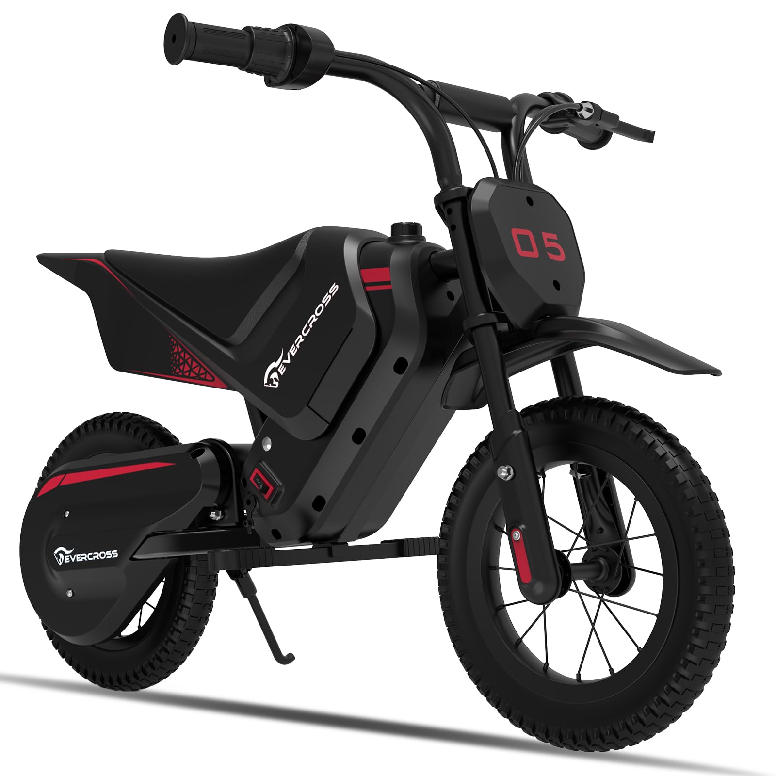 EVERCROSS EV05M Electric Motorcycle for Kids, 150W Kids Ride On Motorcycle, 8/16 km/h Speed Modes & 15 km Long-Range Electric Motorcycle, 12'' Moto Cross for Children Aged 3-12 Years