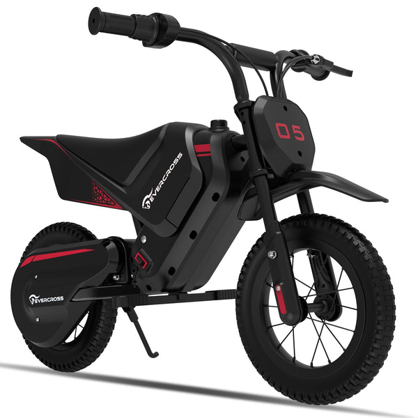EVERCROSS EV05M Electric Motorcycle for Kids, 150W Kids Ride On Motorcycle, 8/16 km/h Speed Modes & 15 km Long-Range Electric Motorcycle, 12'' Moto Cross for Children Aged 3-12 Years