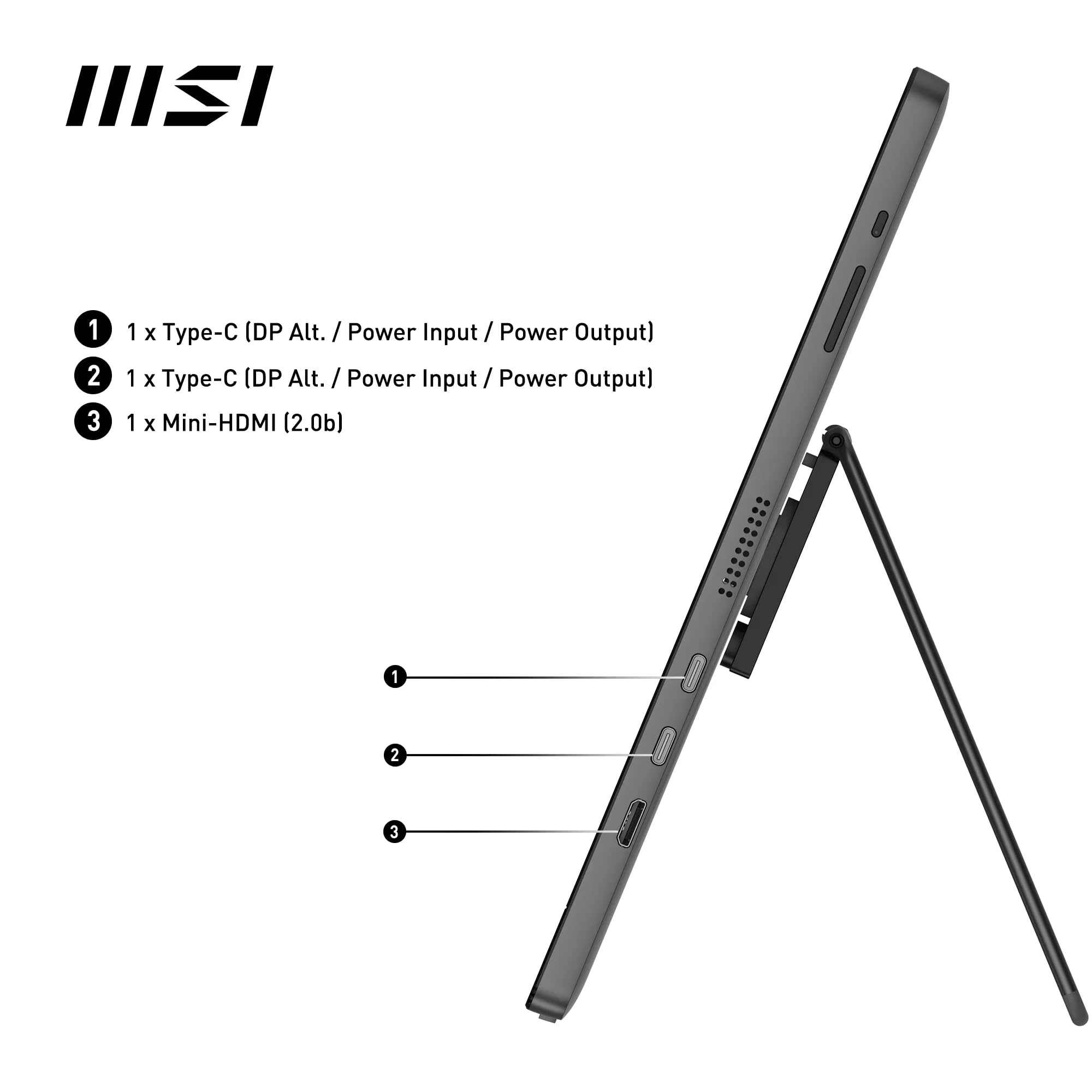 MSI PRO MP273QW E2 27 Inch WQHD Office Monitor - 2560 x 1440 IPS Panel, 100 Hz, Eye-Friendly Screen, Built-in Speakers, Tilt-Adjustable - HDMI 2.0b, DP (1.2a)