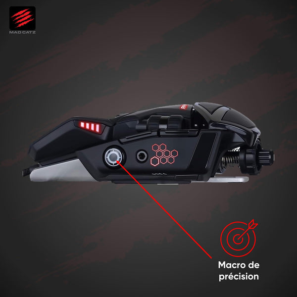 MAD CATZ R.A.T. 8+ Gaming Mouse (USB/Black/16000dpi/11 Buttons) - MR05DCINBL000-0