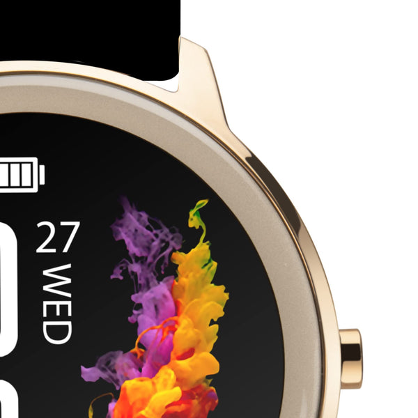 Sekonda Flex Womens Smart Watch with Heart Rate and Sleep Monitor, Daily Activity, Sports, Music, Weather and Message Functions with Silicone Strap, 42 mm