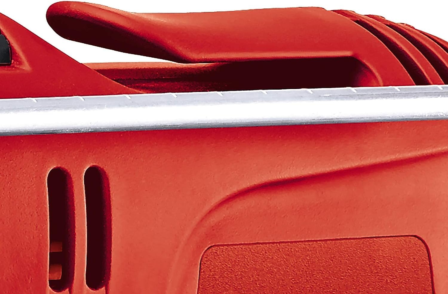 Einhell TC-ID 1000 E Impact Drill | Hammer Drill With Auxiliary Handle, Soft Grip, Speed Control | 1010W Electric Drill With Percussion Hammer Drilling Function , Red