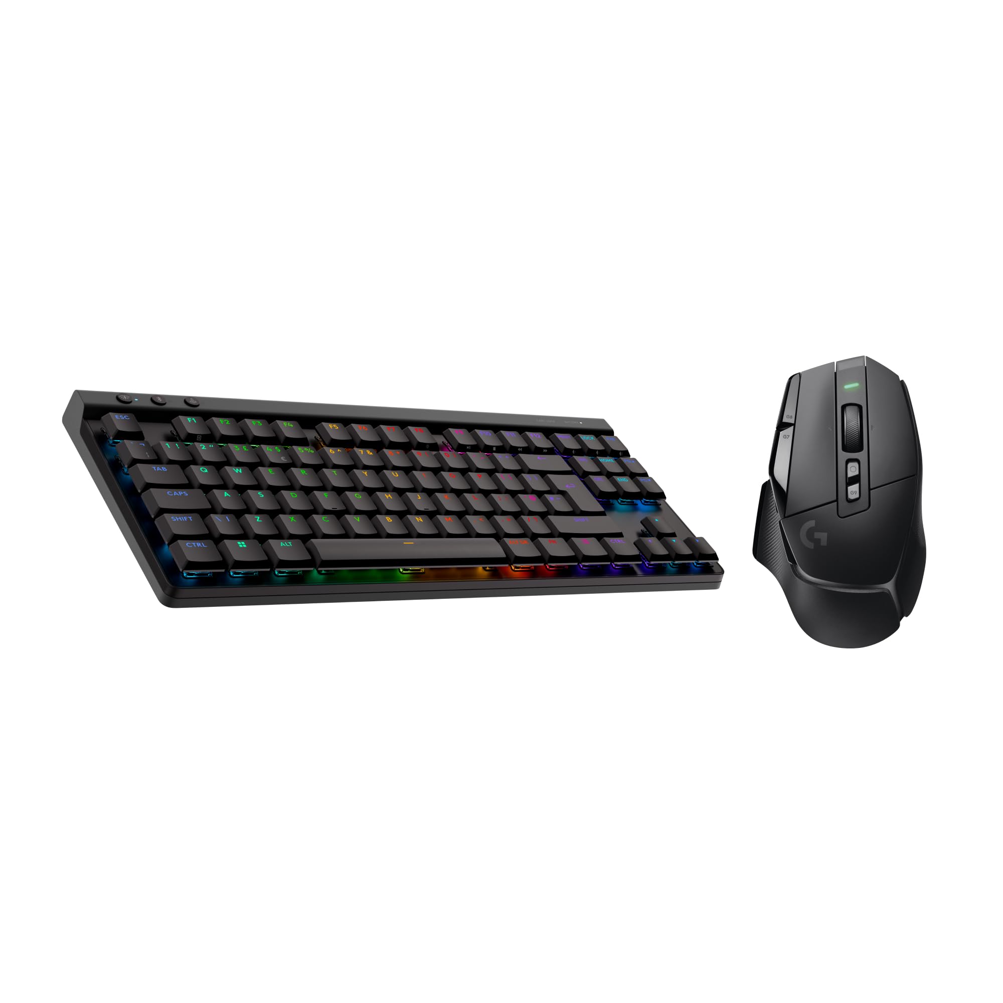 Logitech G G502 X PLUS LIGHTSPEED Wireless RGB Gaming Mouse - Optical mouse with LIGHTFORCE hybrid switches, LIGHTSYNC RGB, HERO 25K gaming sensor, compatible with PC - macOS/Windows - Black