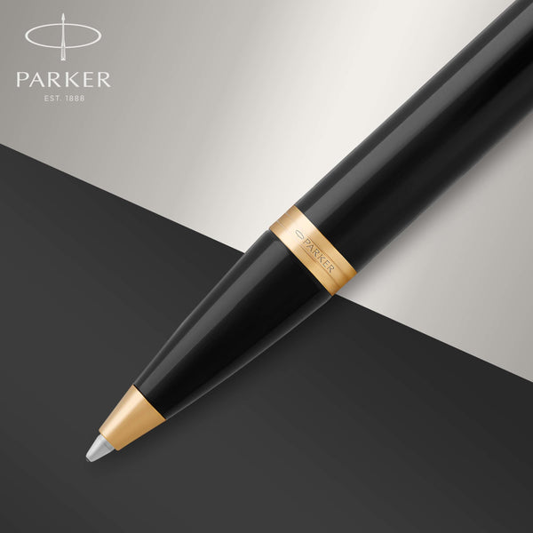Parker IM Ballpoint Pen | Dark Espresso with Medium Point Blue Ink Refill | Gift Box