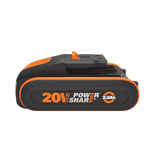 WORX WA3644 PowerShare Pro 20V 4.0Ah High-Capacity Battery with Battery Management System & Intelligent Power Control
