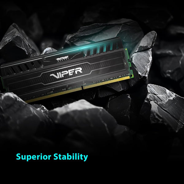 Patriot 16GB(2x8GB) Viper III DDR3 1866MHz (PC3 15000) CL10 Desktop Memory With Black Mamba Heatsink - PV316G186C0K