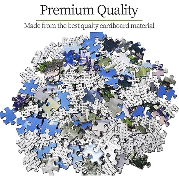 HUADADA Jigsaw Puzzles for Adults 1000 Piece Jigsaw Puzzles for Adult,JigsawPuzzle 1000 Pieces for Adults Challenging Puzzle Games（Iguazu Waterfalls）