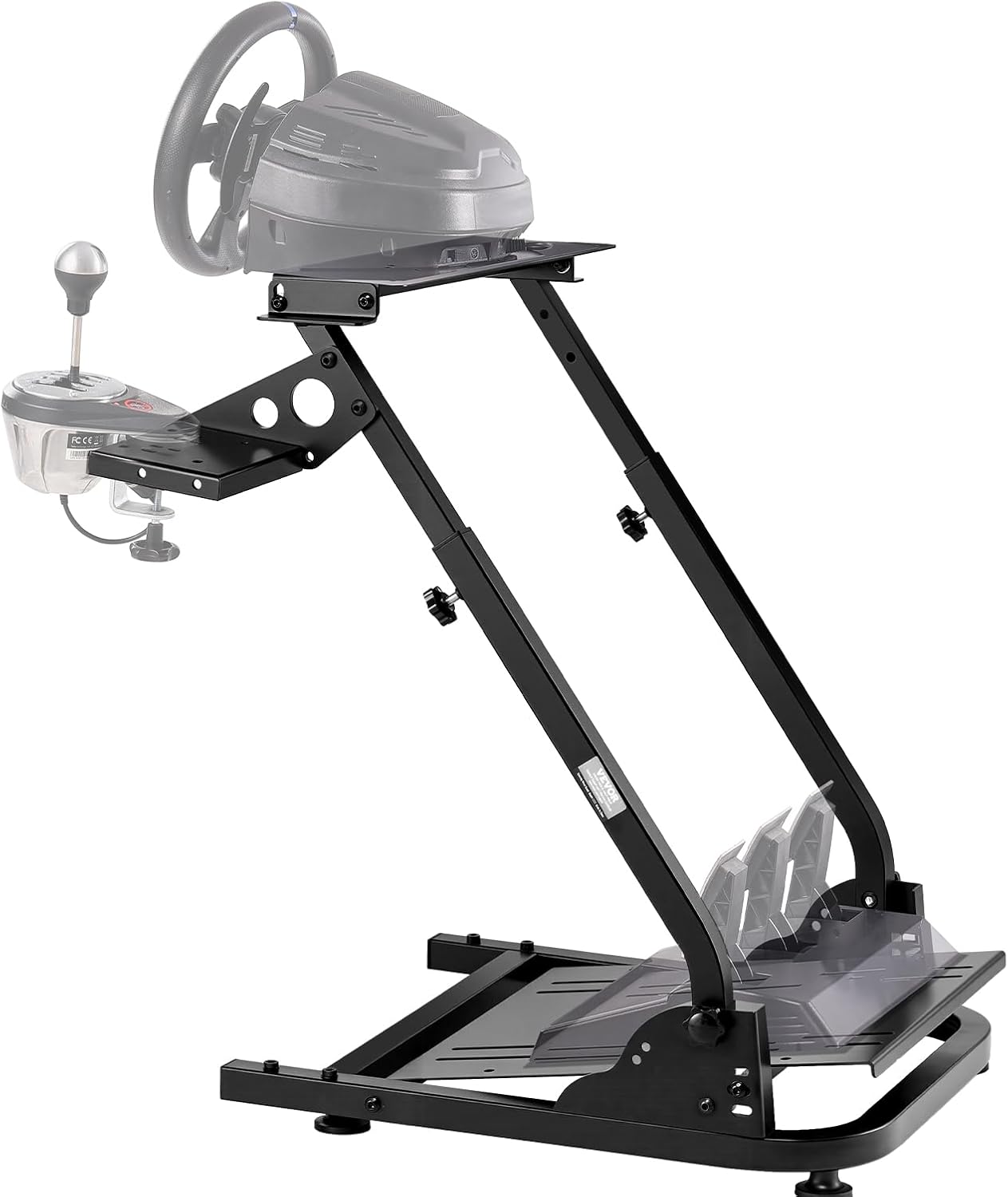 VEVOR Steering Wheel Stand,G920 Racing Wheel Stand,Logitech Wheel Stand for G25 G27 G29,GT Racing Simulator Wheel Stand,Wheel Support and Pedal not Included