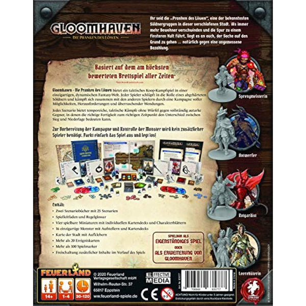Feuerland Spiele 63577 Gloomhaven - The Pranken of the Lion