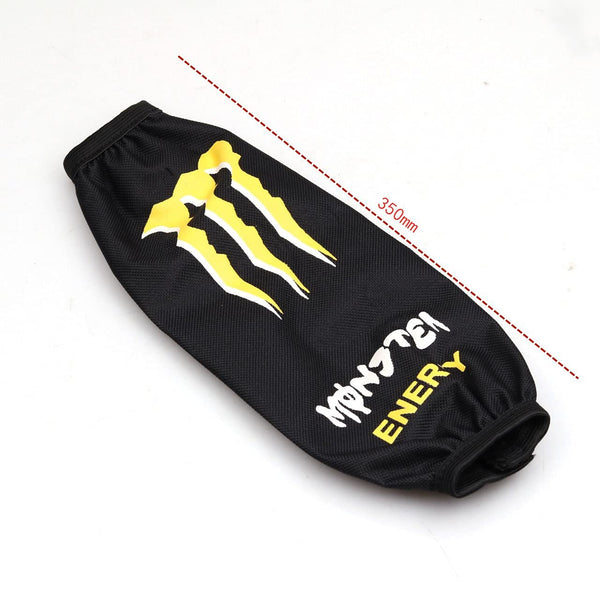 MiJunHD Motorcycle Rear Shock Absorber Pedal Shock Absorber Dust Cover Waterproof Cover Protective Cover ATV Electric Vehicle Off-road Motorcycle, 35CM (ROCKST)