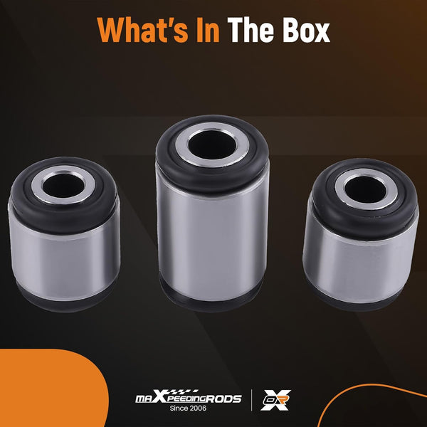 maXpeedingrods Rear Watts Linkage Bushes Kit RGX100960 x2 +RGW100020 for LandRover Discovery 2