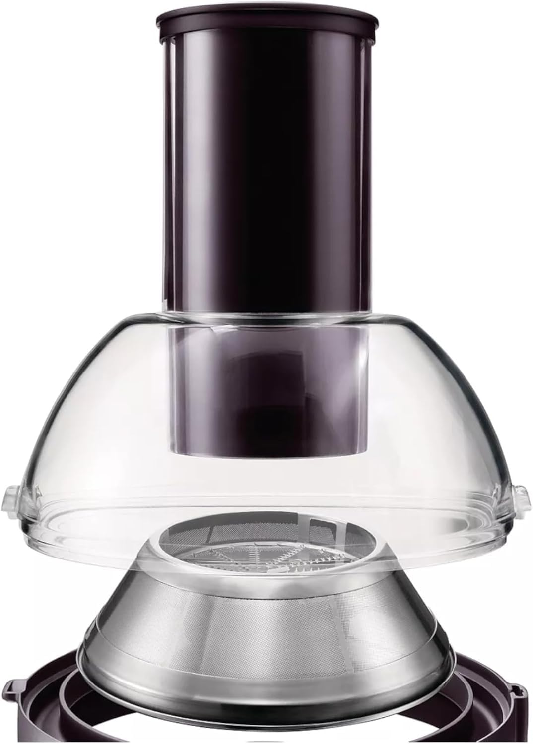 Philips Viva Collection Masticating Juicer, 150W, 1L, XL Tube, Quick Clean Technology, HomeID App, Dishwasher-safe Parts, Drip Stop, Easy Assembly, Compact Storage, Black (HR1889/71)