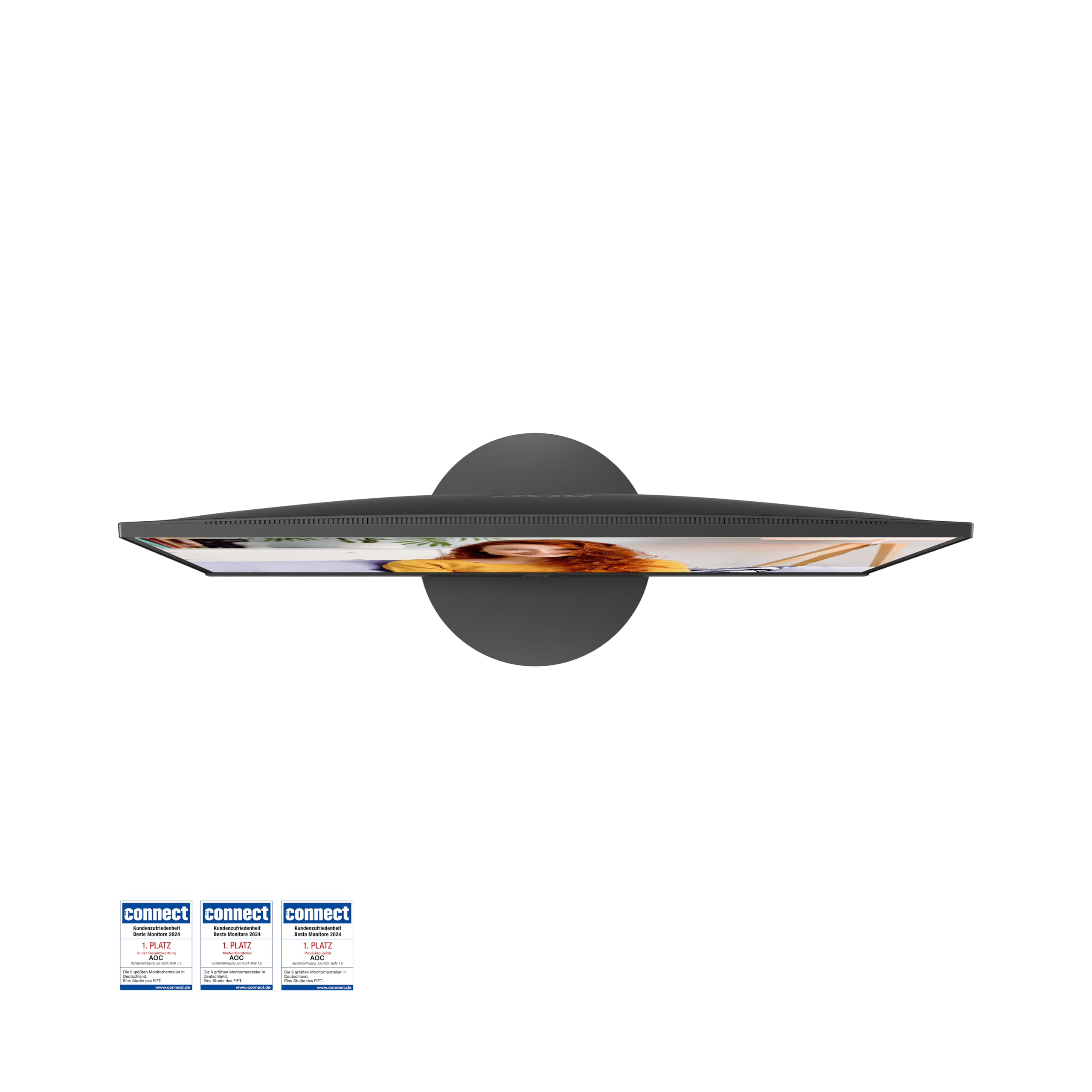 AOC 27B3CA2 - 27 Inch FHD Monitor, 100Hz, IPS, Speakers, USB-C Connectivity, FlickerFree, Adaptive Sync, LowBlue (1920 x 1080, 250 cd/m2, HDMI 1.4 / USB-C 65W Power delivery)