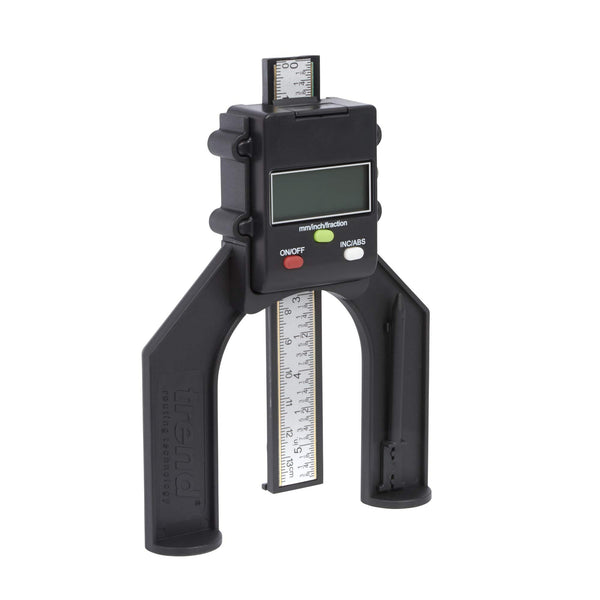 Trend Digital Depth Gauge, 60mm Jaw Opening, Precision Rebate & Groove Setting, GAUGE/D60, Black