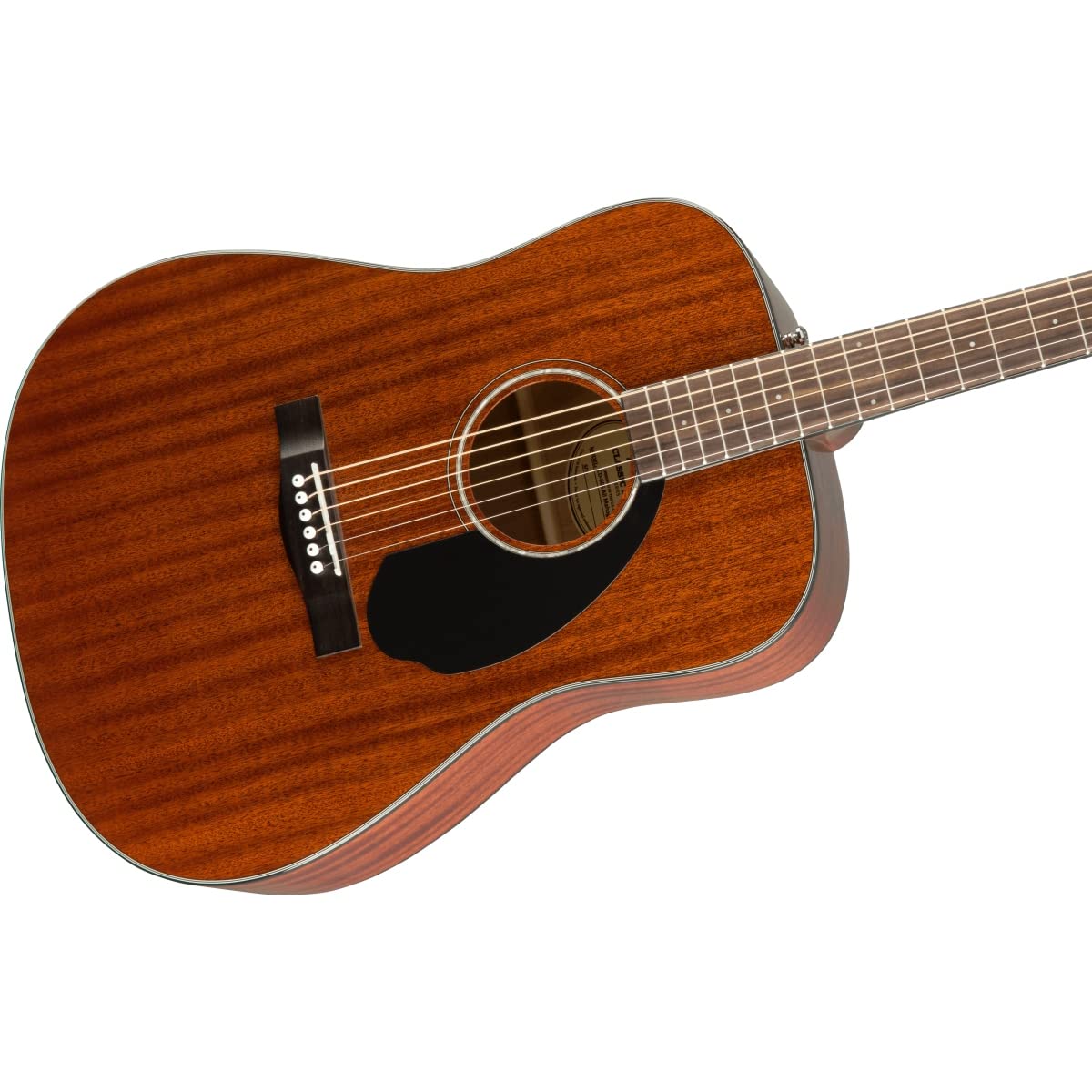 Fender CD-60 Dreadnought V3 DS Acoustic Guitar in Black with Walnut Fretboard, Great for Beginners, Comes with Free Virtual Lessons