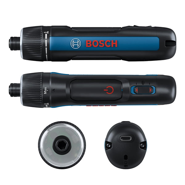 Bosch Professional Screwdriver Bosch GO 3 (incl. 8pcs bit Set, bit Holder, USB-C Cable, Mini Case)