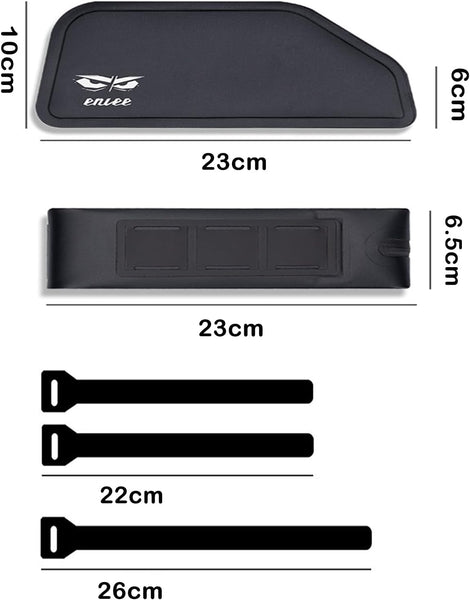 Bike Top Tube Bag - 1.5L Waterproof MTB Front Frame Bag fits Cycling Road Gravel Bikes E-Bike, Bicycle Crossbar Pouch for Phone Cash Tool