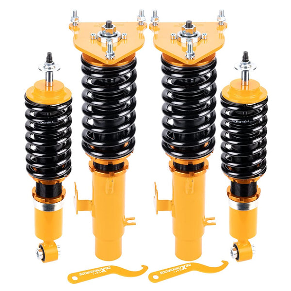 maXpeedingrods Height Adjustable Coilover Lowering Spring Shock Absorber Kit for S R53 Mk I (2002-2006)