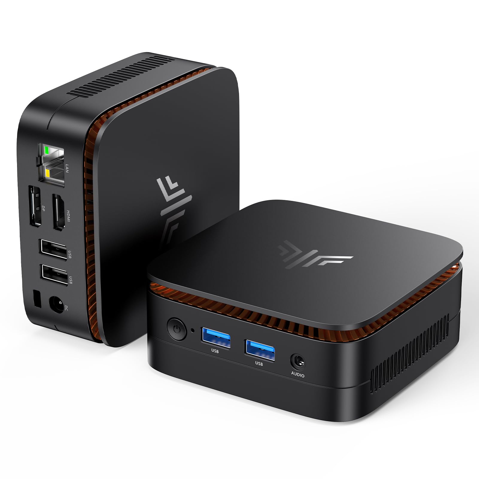 NiPoGi Essenx E1 Mini PC Ιntel Alder Lake-Ν95 (Up to 3.4GHz), Mini PC Windows 11 Pro 16GB RAM 512 GB M.2SSD, Mini Computer 4K@60Hz Dual Display/WiFi/BT, Mini Desktop PC for Business, Office
