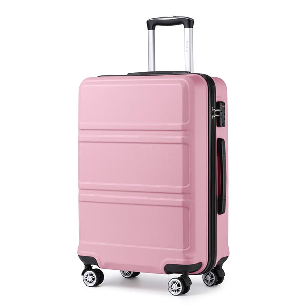 Kono Fashion Hand Luggage Lightweight ABS Hard Shell Trolley Travel Suitcase