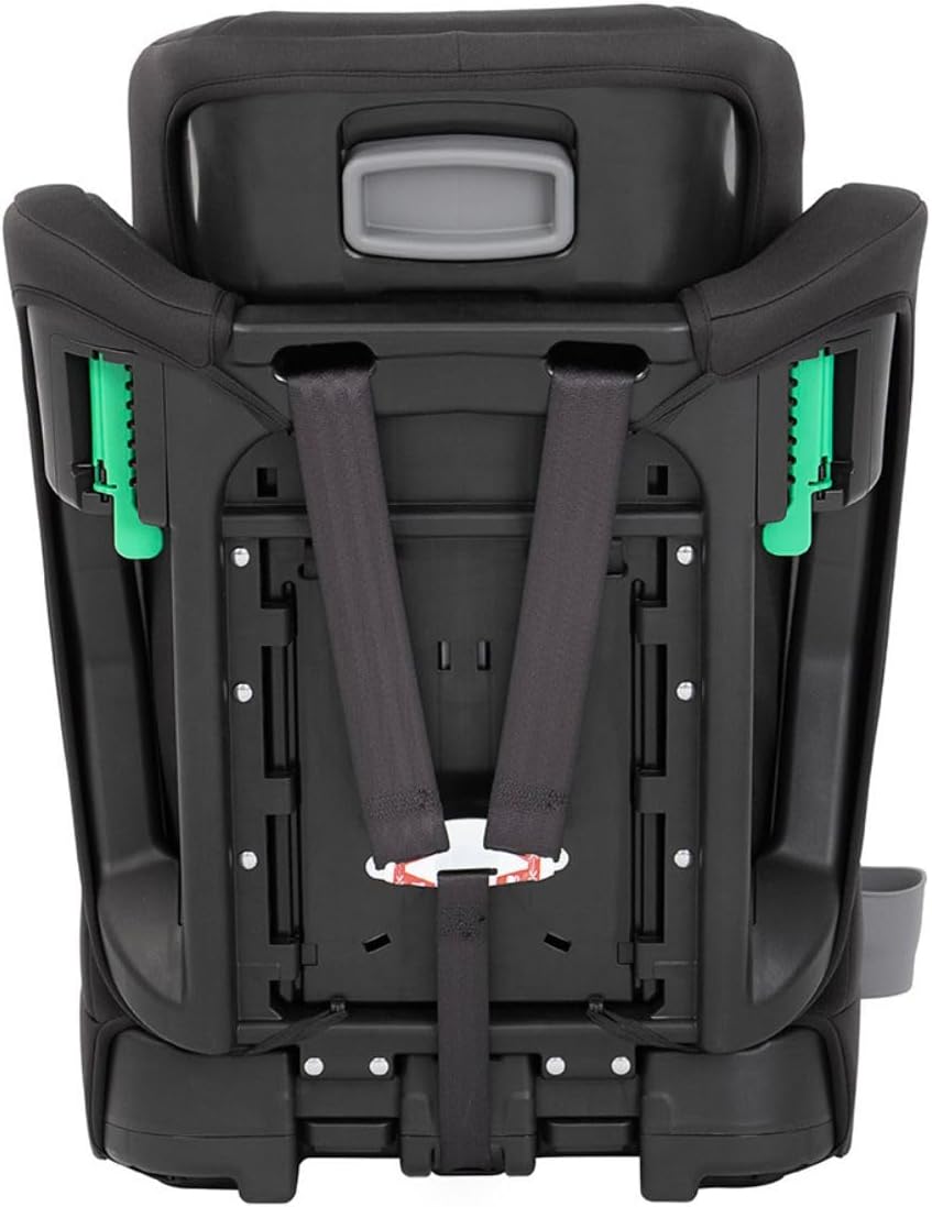 Graco Eldura R129 Harness Booster (76-145cm - 15 Months to Approx. 12 Years). Harness mode from 15 months to approx. 4 Yrs (76-105cm), Highback mode from approx. 3.5 to 12 yrs (105-145cm), Midnight