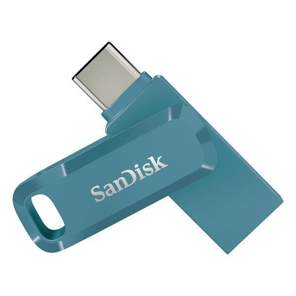 SanDisk Ultra Dual Drive USB flash drive 128 GB USB Type-A/USB Type-C 3.2 Gen 1 (3.1 Gen 1) Black, Silver
