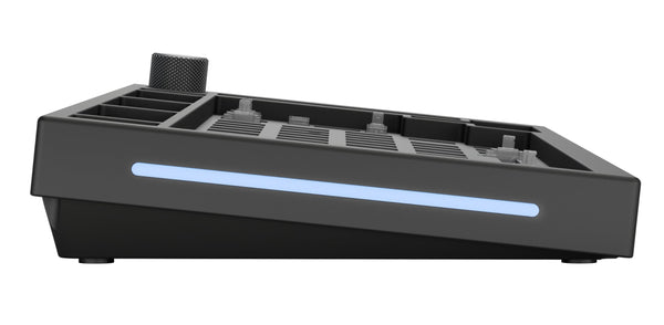 Glorious Gaming GMMK PRO 75% Barebones (Frame Only) - Modular Mechanical Gaming Keyboard, TKL Size (75%), 1.5kg Frame, RGB, Customisable, 5-Pin Switch Support, International/ISO Layout - Black Slate