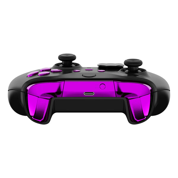 eXtremeRate Chameleon Purple Blue Buttons for Xbox One Elite Series 2 Controller, LB RB LT RT Bumpers Triggers ABXY Start Back Sync Profile Switch Keys for Xbox Elite Series 2 Core Controller