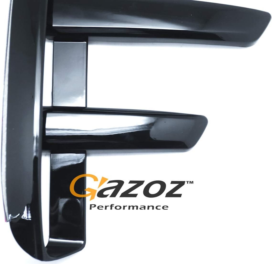 Gazoz Performance Front Bumper DYNAMIC Glossy Black Vent Trim UPGRADE for 17+ LAND ROVER DISCOVERY