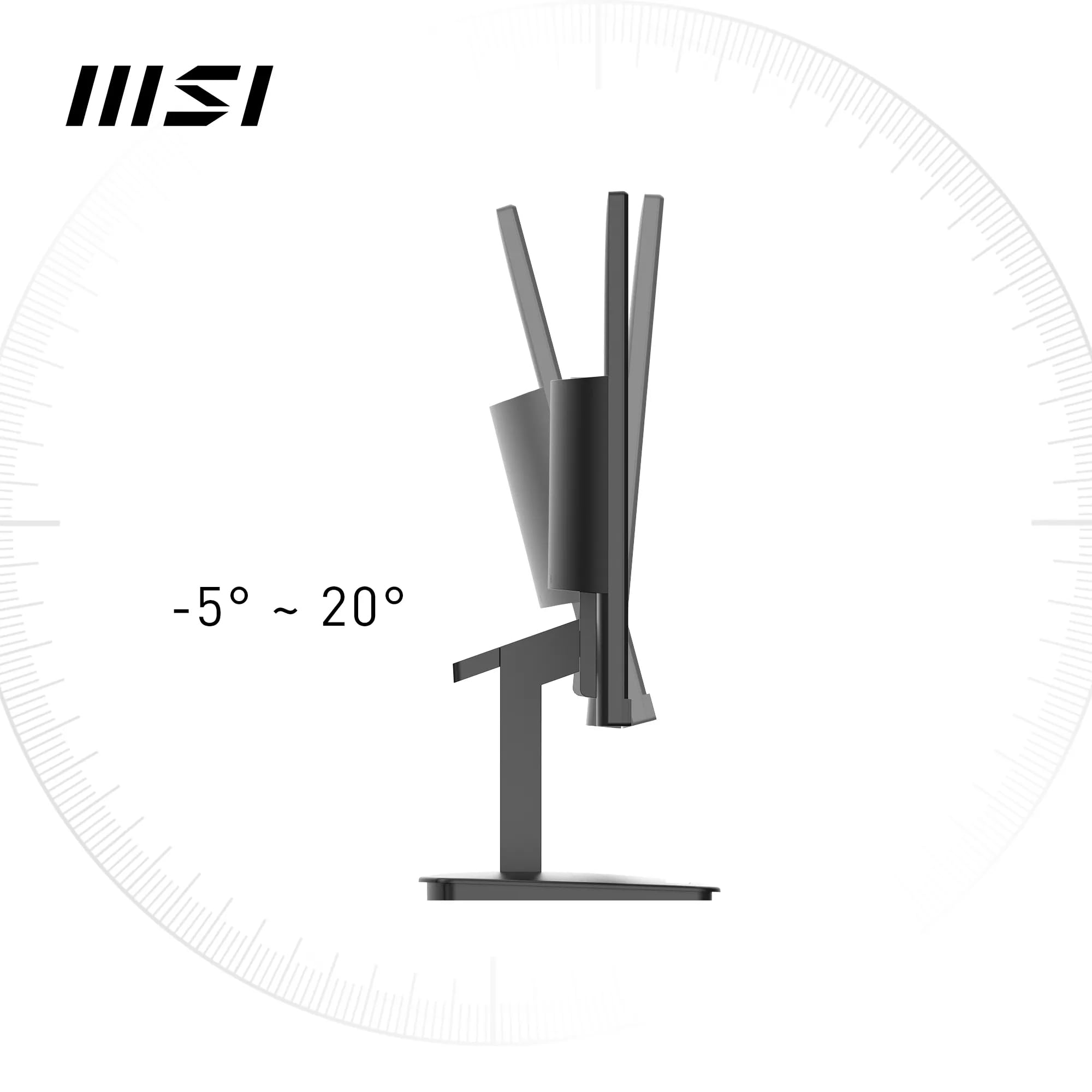 MSI PRO MP273QW E2 27 Inch WQHD Office Monitor - 2560 x 1440 IPS Panel, 100 Hz, Eye-Friendly Screen, Built-in Speakers, Tilt-Adjustable - HDMI 2.0b, DP (1.2a)