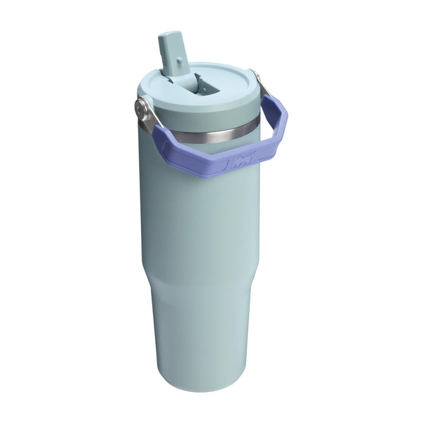 Stanley Flip Straw Tumbler 1.0 Water Bottle With Straw 0.89L - Keeps Cold For 12+ Hours - Easy To Carry - Dishwasher Safe - Stainless Steel Thermal Flask - BPA-Free Travel Mug - Navy